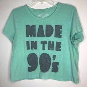 ‼️BOGO FREE‼️ Made in the 90’s Crop Top